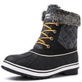 thumbnail image 3 of Globalwin Women's Snow Boots Black Winter Boots For Women 9.5M, 3 of 8