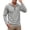 Mens Shirts Gray, variant on Quarter Zip Pullover Men Fall Hoodie Drawstring Long Sleeve Waffle Casual Tops Sweatshirt Dad Gifts
