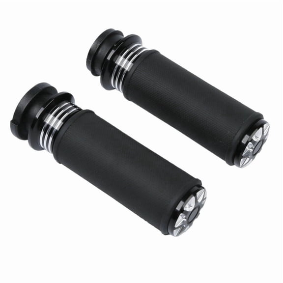 Motorcycle 1" Electric Handlebar Bar Grips For Harley Touring Road Glide Street Glide FLTR 2008-2020