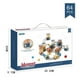 thumbnail image 5 of Vogacara Bloques magnéticos 3D, azulejos magnéticos, azulejos de construcción con imán DIY, bloques de construcción magnéticos, juguetes magnéticos Juguetes Educativos Numero 3 Vogacara FN006963-03, 5 of 6