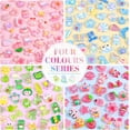 thumbnail image 4 of 100Pcs Purple Slime Charms Assorted Cute Decoden Embellishments, Kawaii Slime Accessories,Candy Heart Bear Bulk Flatback Jelly Resin Charm for Phone Junk Cases,Scrapbooking Crafting & DIY Decoration, 4 of 8