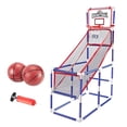 thumbnail image 2 of Juego de arcade de aro de baloncesto para niños, fácil de configurar, bomba de aire de ejercicio de altura ajustable incluida para adolescentes, niñas 2 bolas, 2 of 8