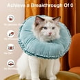 thumbnail image 2 of Cat Recovery Cone - Friendly to Skin, Non-Irritating, Ultra-Light, Wear Resistant, Super Soft, Anti-licking, Adjustable, Pet Surgery Wound Healing Comfy Protection Collar, Pet Supplies, 2 of 8