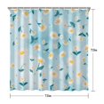 thumbnail image 3 of 72x72 Inch Fabric Shower Curtain Waterproof Polyester, Daisy Floral Print, 3 of 6