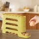 thumbnail image 5 of Refrigerator Egg Holder Transparent Slide-Out Dispenser Space Saving Kitchen Storage Rack Automatic Rolling Egg Tray Organizer for Fridge Door, 5 of 6