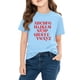 thumbnail image 4 of TaTaai School Season Cute Print Short Sleeve T-Shirt, Valentine's Day Casual Top, Unisex All Season Graphic Tee Gift, 4 of 8