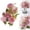 B, variant on Peonies Artificial Flowers, 1 Packs 5 Stems Faux Peony Flowers Real Touch Fake Silk Bouquet for Arrangements Dining Table Centerpieces for Kitchen Bridal Wedding Party