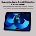 thumbnail image 3 of TECH CIRCLE For Apple iPad Pro 13-Inch (M4/M5) 2024/2025 Release Slim PU Leather Back Cover Case with Kickstand, Lightweight Protective Scratch Resistant Stylish Thin Case, 04 Green, 3 of 6