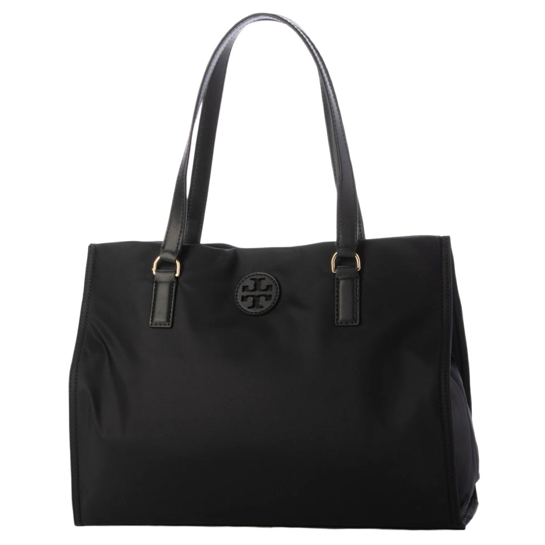 Bolso tote pequeño Ella de nailon para mujer (negro) 3