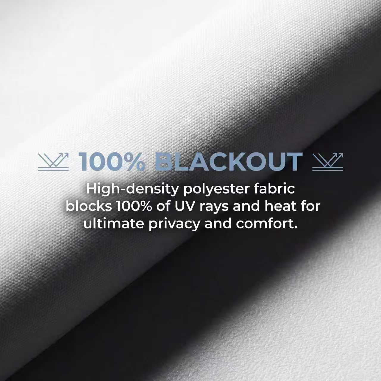 Blackout Roller Shades Cordless Blinds for Windows, Free-Stop Shades with Valance, Natural Woven Blinds for Home and Office