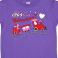 thumbnail image 4 of Inktastic Will Choo Be My Valentine? Valentine's Day Train Boys or Girls Toddler T-Shirt, 4 of 5