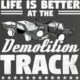 thumbnail image 2 of CafePress - Demo Derby Life Is Better At Dem Maternity T Shirt - Maternity Dark T-Shirt, 2 of 3