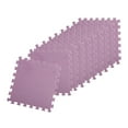thumbnail image 4 of 10 Uds. Alfombrilla De Espuma De Felpa Para El Suelo, 30x30cm, Alfombrilla De Juego Para Nios, Para Guardería, Casa De Campo, Violetas Para Bebés SM SunniMix Juguetes para niños, 4 of 8