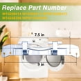 thumbnail image 4 of Bisagra de puerta para Whirlpool Amana Maytag Crosley Front Load, 4 of 9