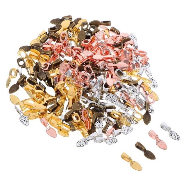 WRITWAA 200Ud Piezas Para Joyería Colgantes Planos Con Adhesivo En Tonos Surtidos