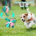 thumbnail image 3 of Interactive Dog Football Soccer Ball With Tabs Inflated Training Toy Outdoor Border Collie Balls Pet Products, 3 of 7