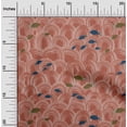 thumbnail image 2 of oneOone Silk Tabby Dark Rose Brown Fabric Sea Craft Projects Decor Fabric Printed By The Yard 42 Inch Wide, 2 of 4