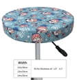 thumbnail image 4 of Lsque Independence With Gnome Round Bar chair cushion covers Velvet Fabric Premium Comfort Protects from Scratches and Stains for 14-17 Inch Chair- 13 inch, 4 of 7