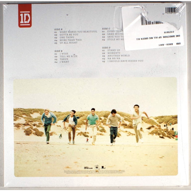 One Direction Up All Night Debut Album on Translucent Green