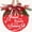 Christmas Door Sign-b, variant on XIMEI 4th of July Wreath, Patriotic Wreaths for Front Door Wooden Welcome Wreath, Independence/Memorial Day Decorations, Round Outdoor Door Hanger for Porch/Wall/Window