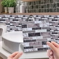 thumbnail image 2 of Self Adhesive Tile Plane Wall Sticker, 2 Set 20Pcs Crystal Tile Stickers 10Cm X 10Cm Pvc Wall Decals For Kitchen Bathroom Glass Door Window Car Body, Easy To Apply Reuse No, 2 of 7
