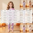 thumbnail image 3 of TOWED22 Toddler Girls Boys Halloween Pumpkin Pajamas Cotton Pjs for Boy Jammies Little Kids Sleepwear Clothes Sets(Orange,5-6 Y), 3 of 6