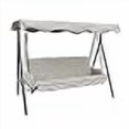 thumbnail image 3 of Garden Winds Replacement Canopy Top for Lowe’s Garden Treasures Model SC-GSN and SC8844GSN Swing – Gray Color – Will Not Fit Any Other Models, 3 of 3