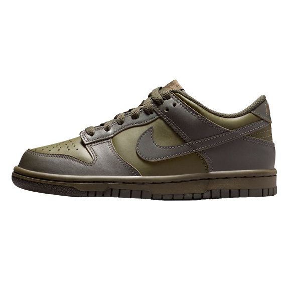 NIKE GRADE SCHOOL Dunk Low GS "Cargo Khaki" FB9109 302 FB9109 302 from Stadium Goods