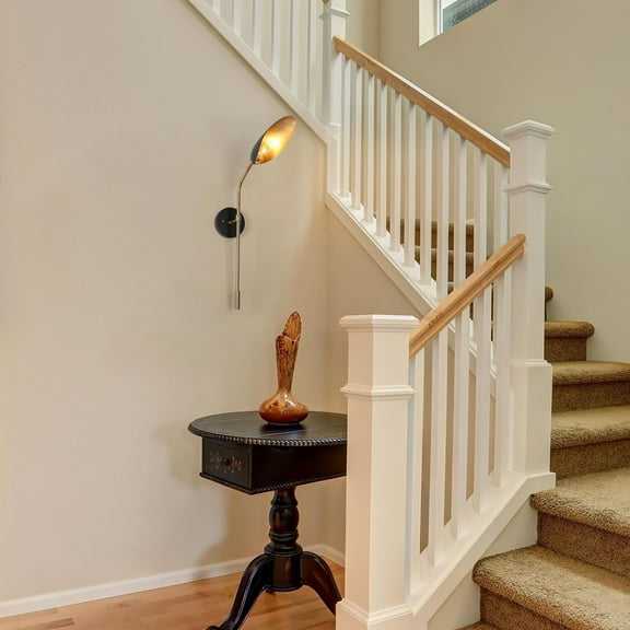 Black Wall Sconce Light, Modern Wall Monted Lamp for Bedroom, Living Room, Hallway