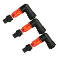 thumbnail image 2 of 3 tapas de bujía: bujías de alto rendimiento con curvatura de 90 grados para motos de cross, vehículos todoterreno y scooters. Tapa de resistencia de encendido con luz para una mayor eficiencia., 2 of 6