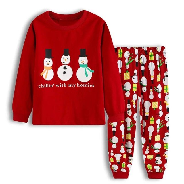 TUONXYE-ropa de dormir de invierno para niños y bebés, pijamas de algodón de manga larga, pantalones morados, ropa para el hogar de 2 a 7 años