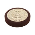 thumbnail image 4 of Coussin de Siège Rond Respirant pour Méditation, Coussin de Sol pour Café 50cmx6cm, 4 of 9