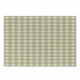 thumbnail image 1 of Vintage Cutting Board, Old Fashioned Checkered Pattern in Shabby Colors Geometric Classical, Decorative Tempered Glass Cutting and Serving Board, Small Size, Orange White Cadet Blue, by Ambesonne, 1 of 1