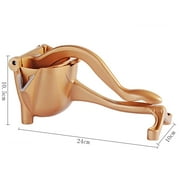 Manual Fruit Juicer Alloy Lemon Squeezer Citrus Press Heavy Duty Hand Press Fruit Juicer Detachable Squeezer New