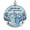 A, variant on 2D Skiing Christmas Ornament – Whimsical Hanging Holiday Pendant for Tree, Mantel & Gift Décor – Festive Decoration for Ski Lovers