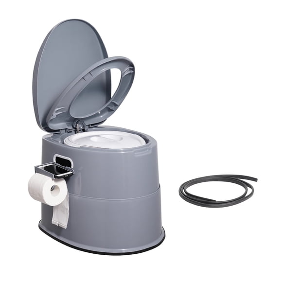 Portable Toilet For Camping Porta Potty With 1.3G Detachable Inner Bucket Travel Toilet For Outdoor Camping Travel