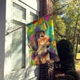 thumbnail image 2 of Carolines Treasures LH9436CHF Dachshund Easter Eggtravaganza Flag Canvas, Large, Multicolor, 2 of 2