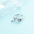 thumbnail image 6 of Angel Wing Infinity Love Rings Keepsake Cremation Jewelry for Ashes Holder Memorial Urn Ring for Women, 6 of 7