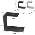 thumbnail image 2 of pitrice Display Stand Headphone Holder Gaming Music Universal Multifunctional Rack Storage Base Christmas Halloween Gifts Black Silver, 2 of 6