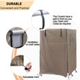 thumbnail image 3 of Housse de cage, Ourlet Universel Anti-Intempéries Housse de Protection Ajustable, 3 of 6