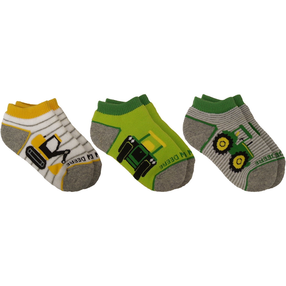 John Deere John Deere Toddler 3PK Shorty Socks (2T4T) LP69008