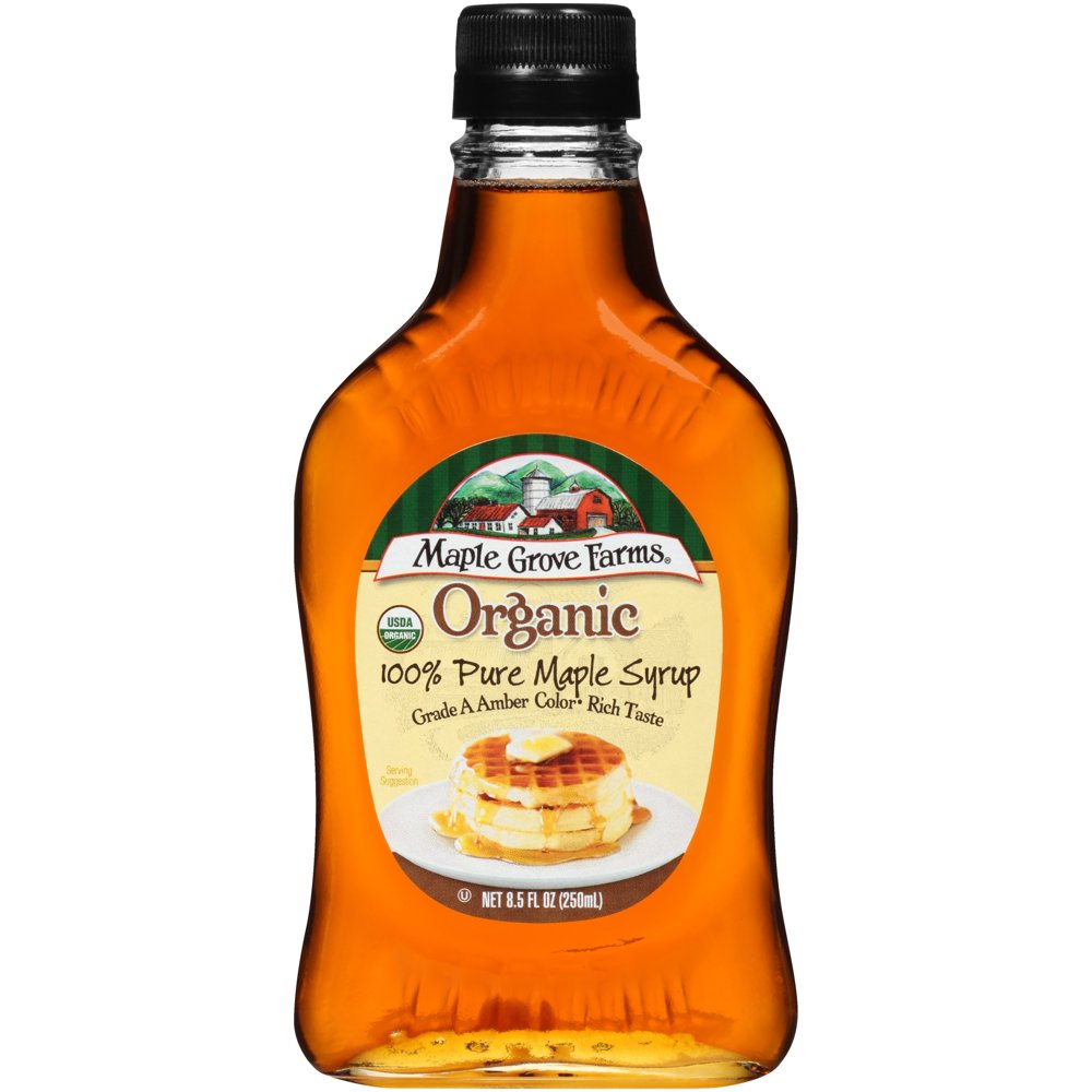 Maple Grove Farms® Organic 100 Pure Maple Syrup 8.5 fl. oz. Bottle