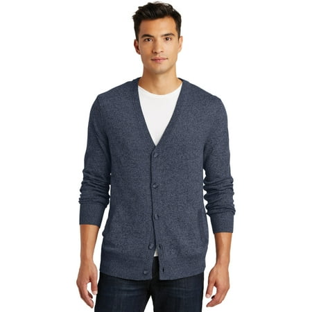 District Made® - Mens Cardigan Sweater. Dm315 Navy 4Xl | Walmart Canada