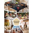 thumbnail image 6 of Sports Tablecloth Rectangle Table Cloth 60x84 ,Waterproof Outdoor Table Cloth Covers Decorative Table Protector ,Football Basketball Baseball Ball Games Washable Table Cover for Kitchen Dinning Party, 6 of 8