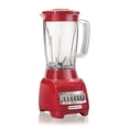 thumbnail image 1 of Hamilton Beach 48 Ounce 500W 10 Speed Countertop Smoothie Maker Blender, Red, 1 of 3