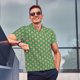 thumbnail image 4 of Fotbe 60s and 70s Style Camiseta Polo de Golf para Hombre con Estampado – Camisa Deportiva Transpirable con Cuello Abotonado-XX-Large, 4 of 6