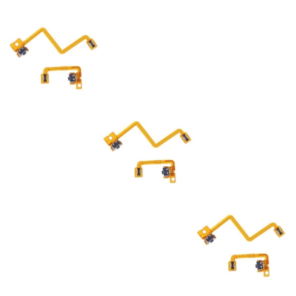 crativent 2 Pieces Shoulder Button Left Right Replacing Games Machine Ribbon Cable Parts Accessories Replacement for Nintendo 3DS 3Set