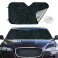 thumbnail image 2 of Kdxio Constellation Print Windshield Sun Shade,UV Rays and Sun Heat Protection,Sunshade for Car Windshield,Car Shade Front Windshield - Medium, 2 of 6