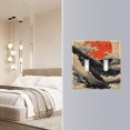 thumbnail image 5 of Dailycode Light Switch Plate Covers 2 Gang Wall Plate Plastics Outlet Covers for Kitchen Home Office Decor Whale and Red Sun, 5 of 8