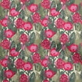 thumbnail image 1 of oneOone Cotton Cambric Fuschia Pink Fabric Floral & Diy Clothing Quilting Fabric Print Fabric By Yard 42 Inch Wide, 1 of 5